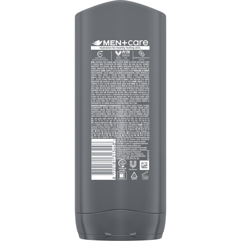 Een afbeelding van Dove Men+care clean comfort douchegel