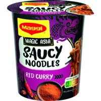 Een afbeelding van Maggi Saucy noodles red curry