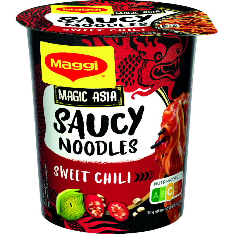 Een afbeelding van Maggi Saucy noodles sweet chilli