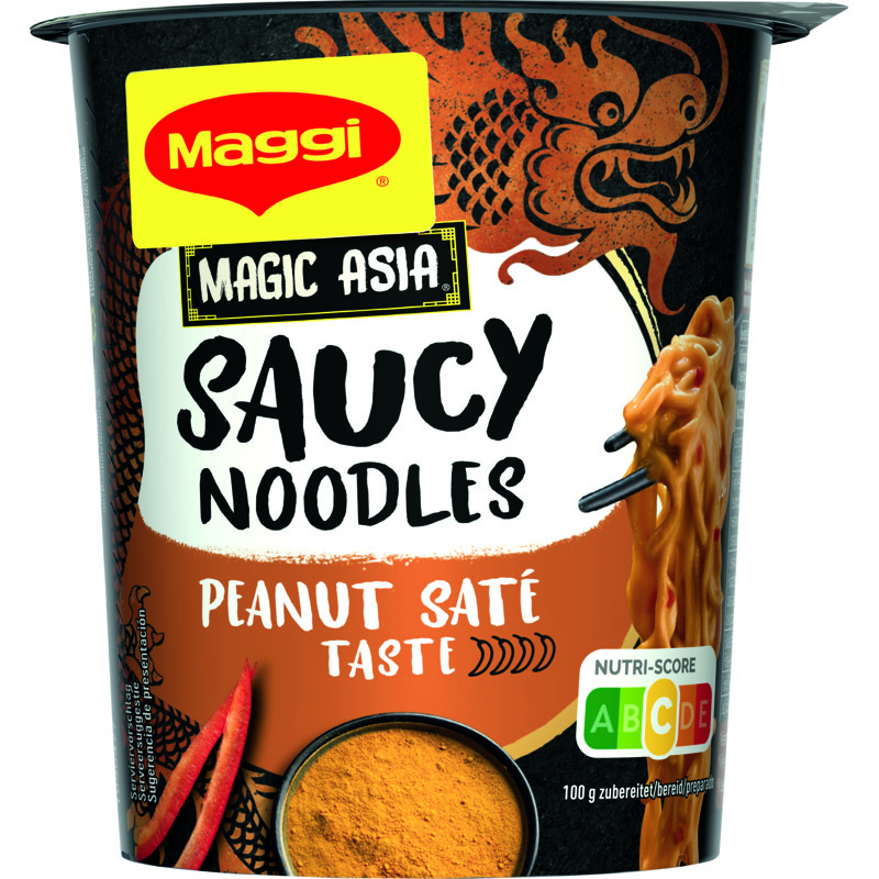 Maggi Saucy noodles peanut