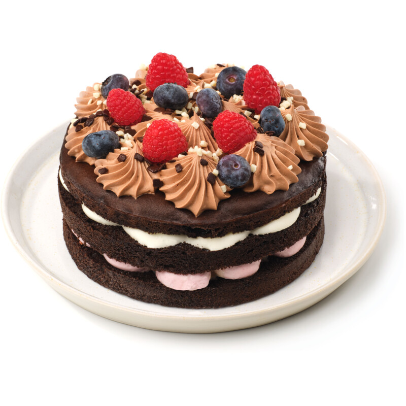 Een afbeelding van AH Excellent Frambozen Chocotaart