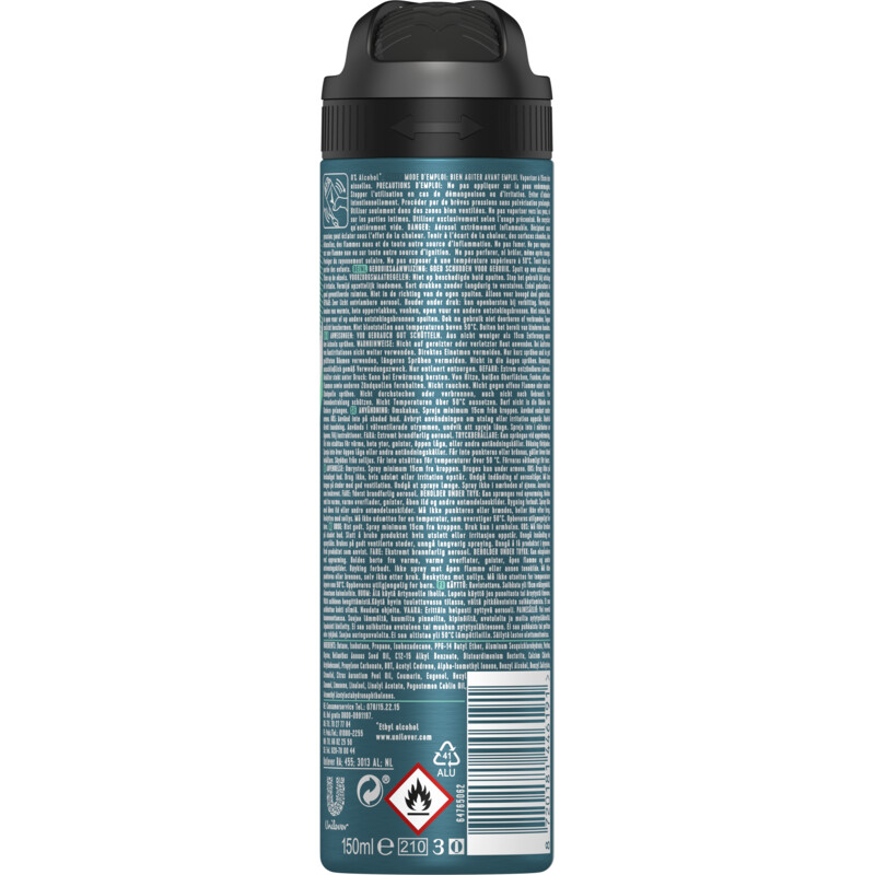 Een afbeelding van Rexona Men sensitive anti-transpirant spray