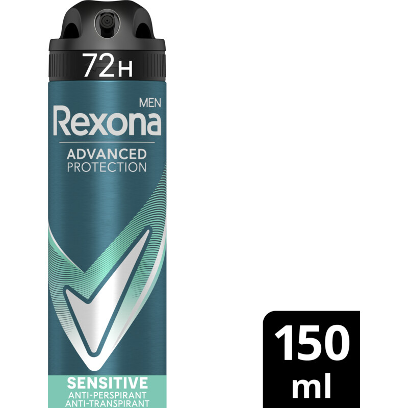 Een afbeelding van Rexona Men sensitive anti-transpirant spray
