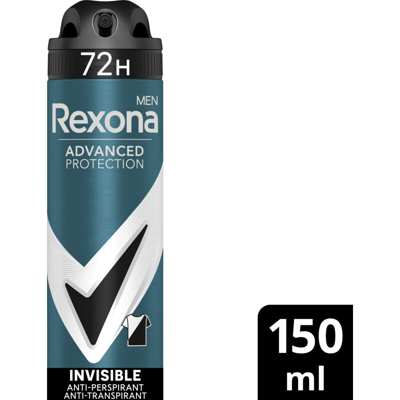 Een afbeelding van Rexona Men invisible anti-transpirant spray