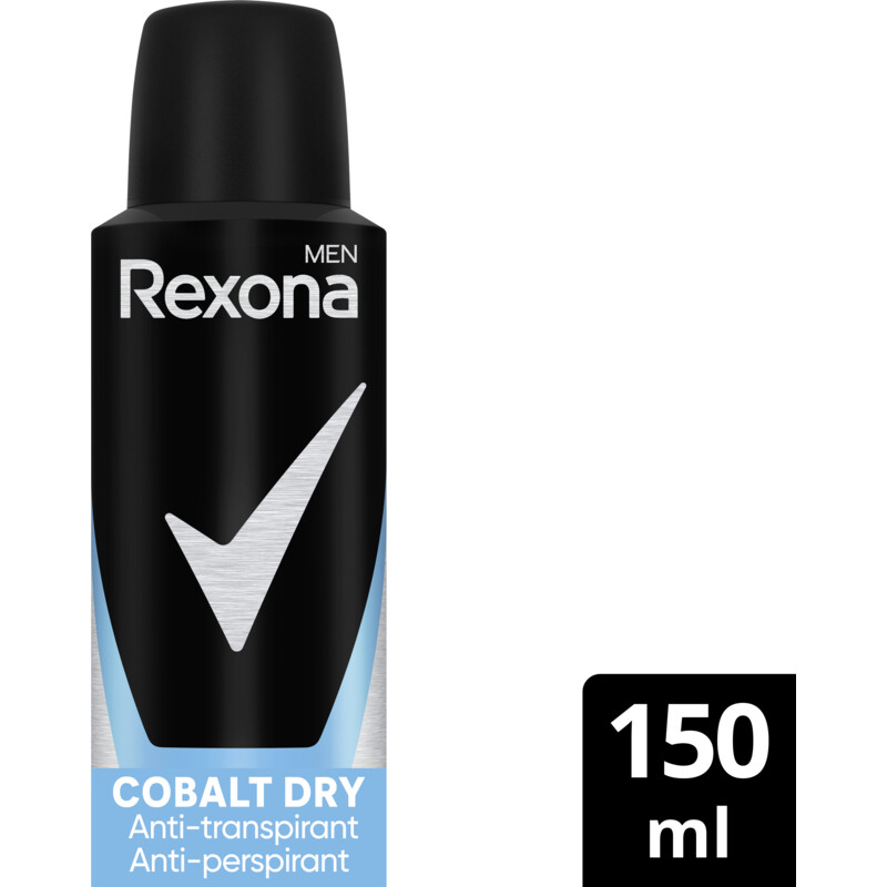 Een afbeelding van Rexona Men cobalt dry anti-transpirant spray