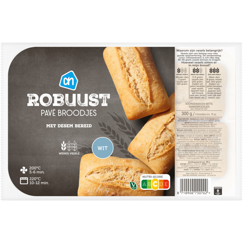 Een afbeelding van AH Robuust pave broodjes
