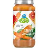 Een afbeelding van AH Biologisch Maaltijdhapje groente couscous kip 15+