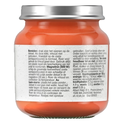 pdp-image-AH Biologisch Groentehapje zoete aardappel 4m+