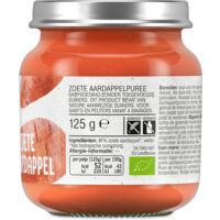 Een afbeelding van AH Biologisch Groentehapje zoete aardappel 4m+