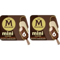 Een afbeelding van Magnum Mini Classic Almond White 2-pack
