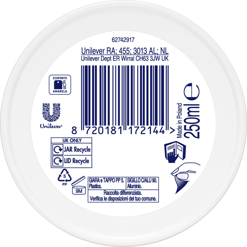 Een afbeelding van Dove Total moisture light hydration cream