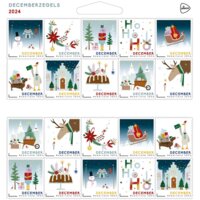 PostNL Decemberzegels 2024