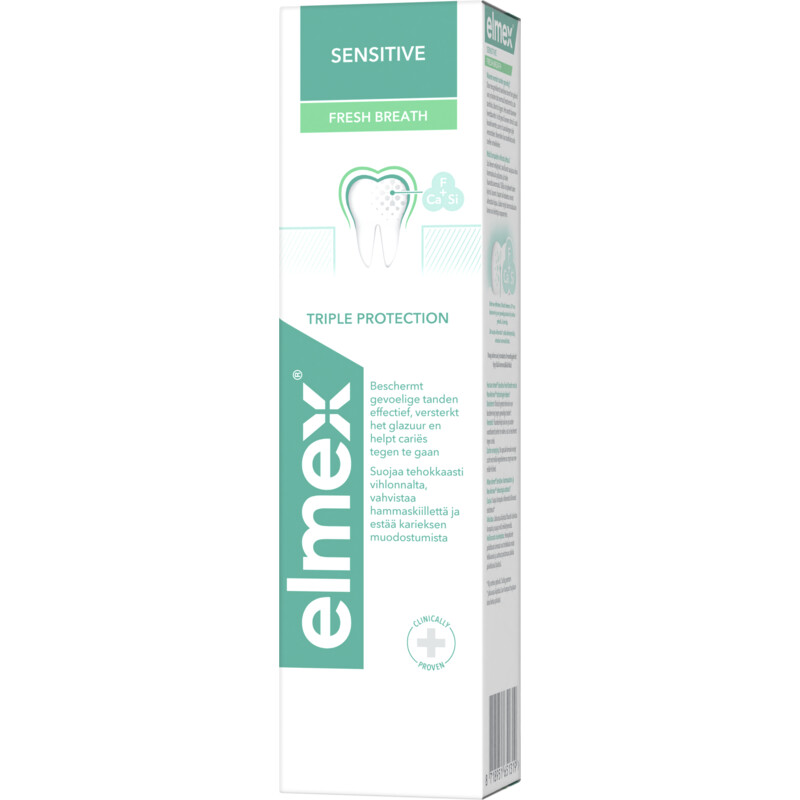Een afbeelding van Elmex Sensitive fresh breath tandpasta