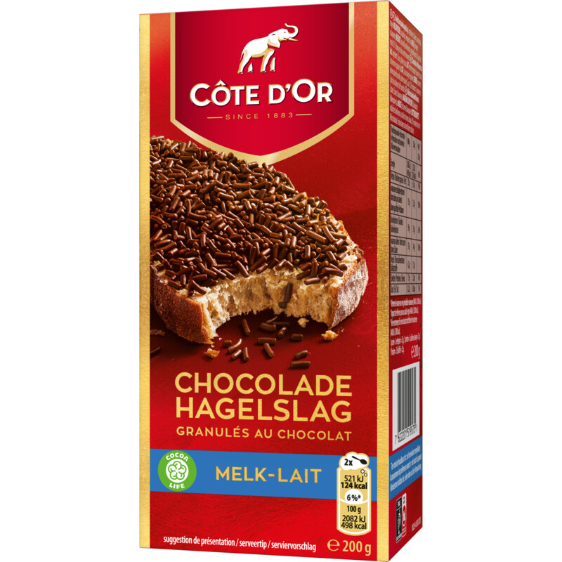 Een afbeelding van Côte d'Or Chocolade hagelslag melk