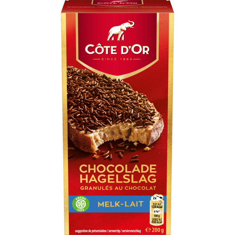 Een afbeelding van Côte d'Or Chocolade hagelslag melk