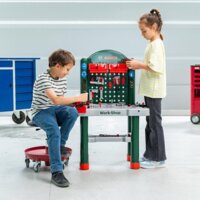 Een afbeelding van Bosch Speelgoed werkbank 82-delig