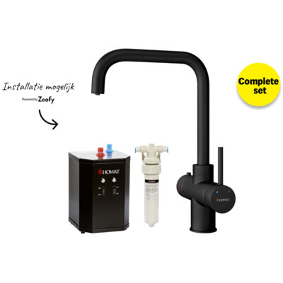 pdp-image-HOWAT 3-1 kokend water kraan - zwart haaks