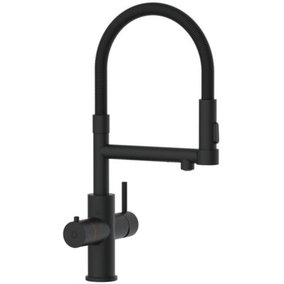 pdp-image-HOWAT 3-1 kokend water kraan flexibel - zwart