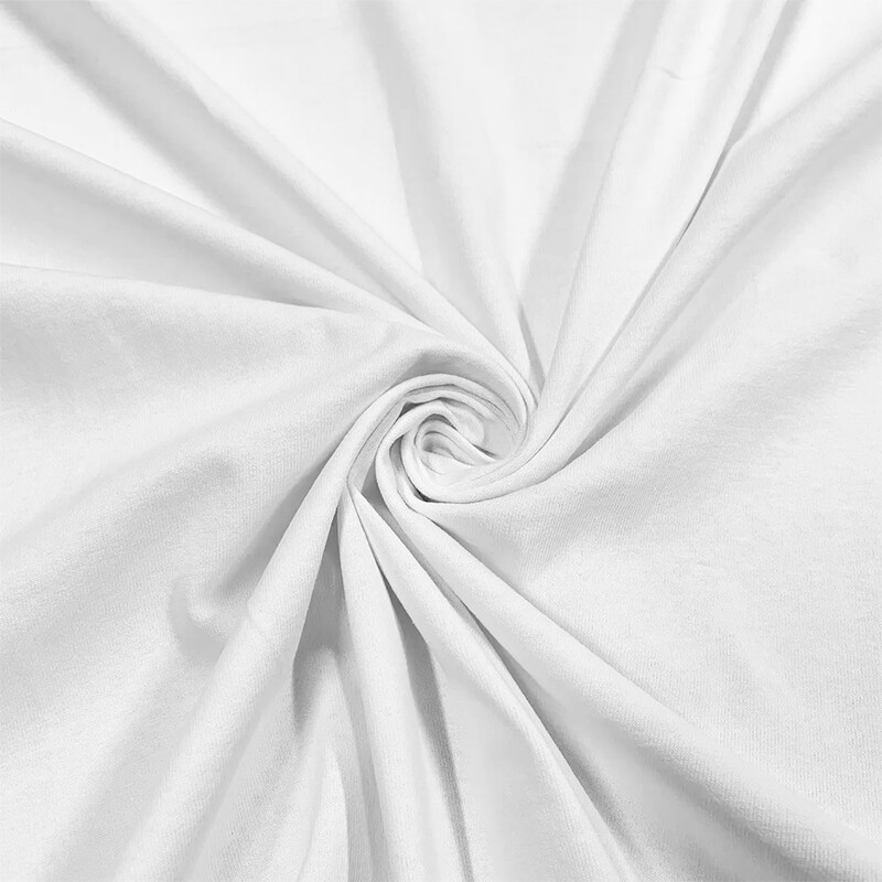 Een afbeelding van Ten Cate Katoensatijn hoeslaken - 180x200 - wit