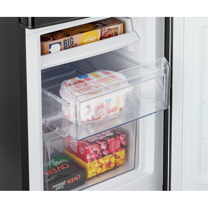 Een afbeelding van Tomado TCR1420B koelvriescombinatie zwart