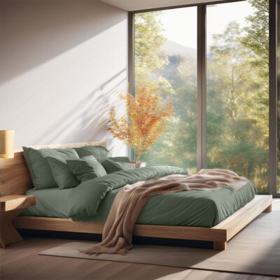 pdp-image-Ten Cate Dekbedovertrek 240x200/220 - groen