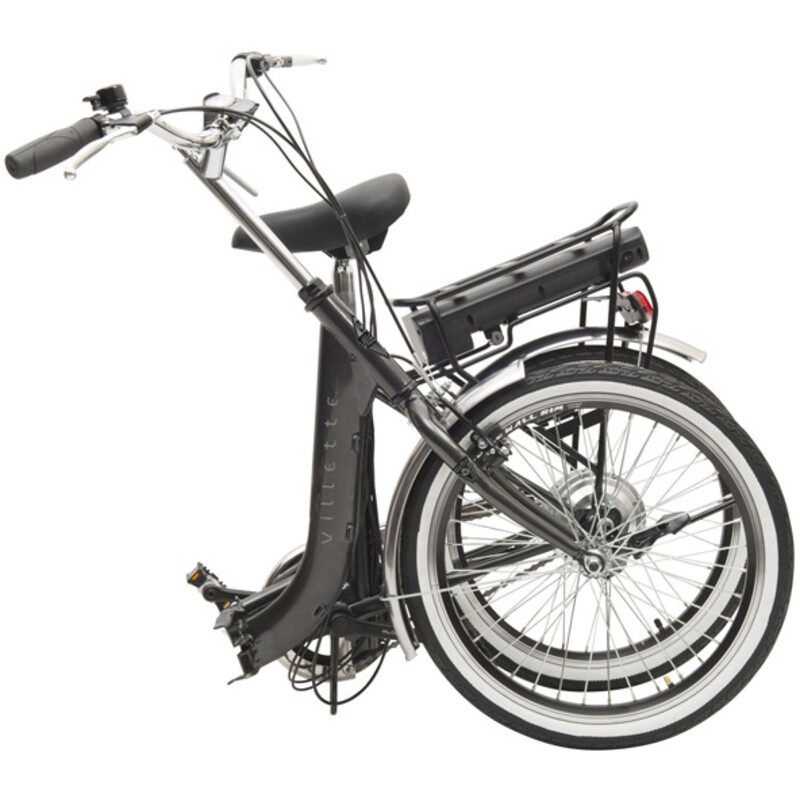 Een afbeelding van Vilette Le Balade elektrische vouwfiets - grijs