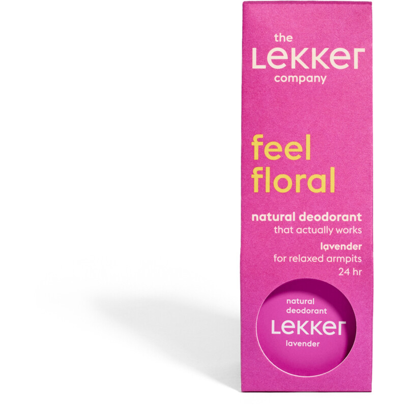 Een afbeelding van The Lekker Company Natural deodorant lavender