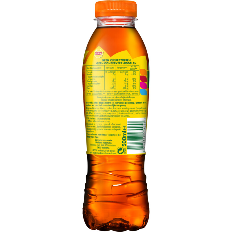 Een afbeelding van Lipton Ice tea peach 12-pack