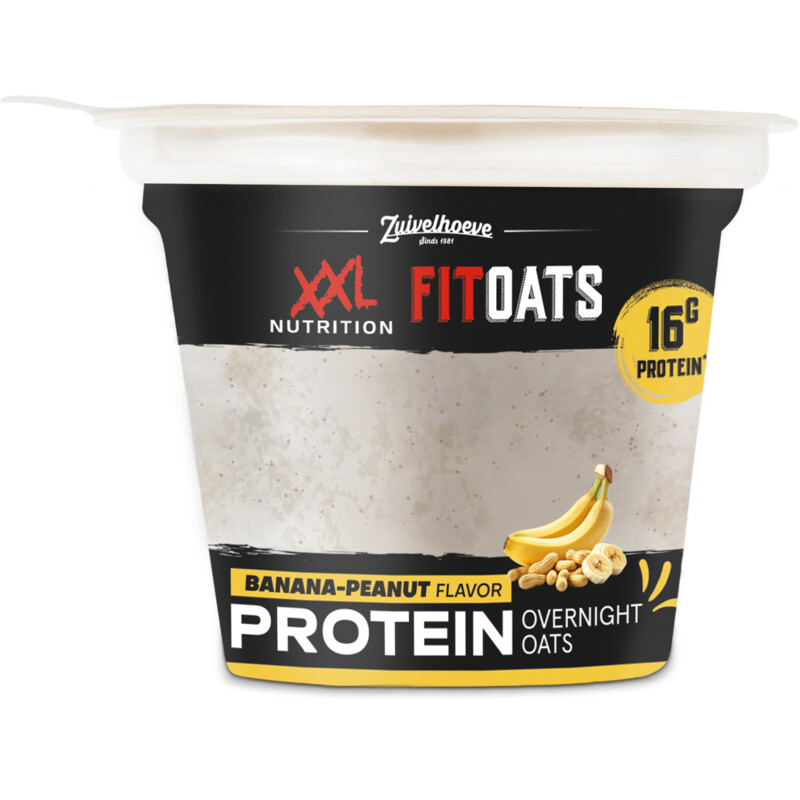 Een afbeelding van XXL Nutrition Fit oats banana-peanut