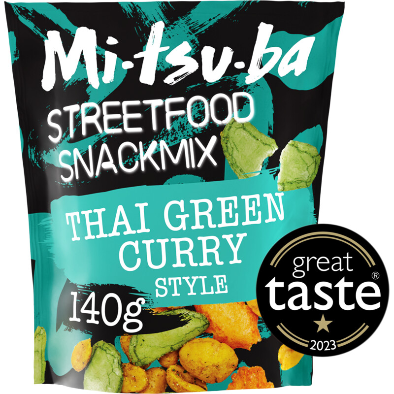 Een afbeelding van Mitsuba Streetfood snackmix Thai green curry