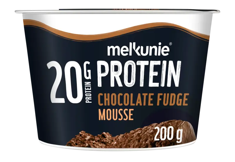 Protein mousse chocolade fudge