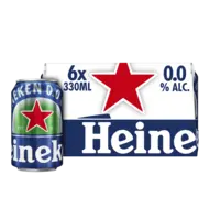 Heineken Premium pilsener 0.0 6-pack