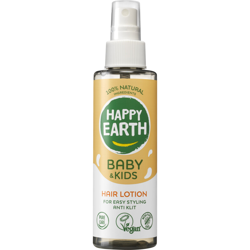 Een afbeelding van Happy Earth Baby & kids haar lotion