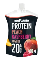 Melkunie Protein yoghurt perzik framboos
