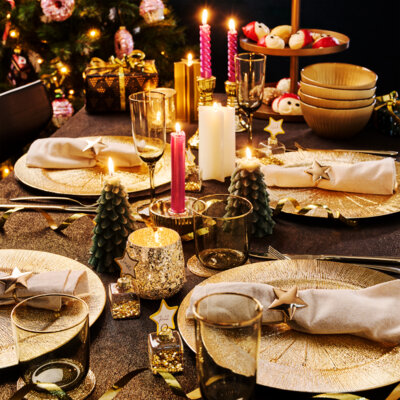 pdp-image-AH Excellent Bestekset 16-delig goudkleurig