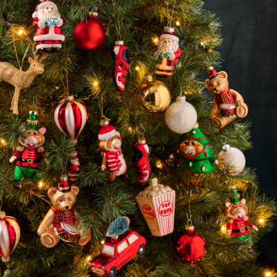 pdp-image-Decoris Glazen ballen goud 6cm