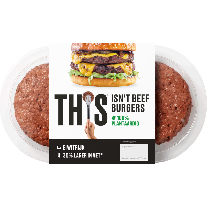Een afbeelding van This Plantaardige burgers