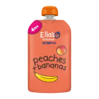 Ella's kitchen Peaches + bananas 4m+