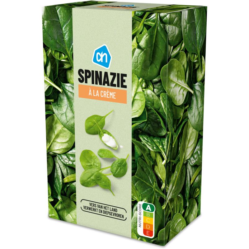Een afbeelding van AH Spinazie à la crème