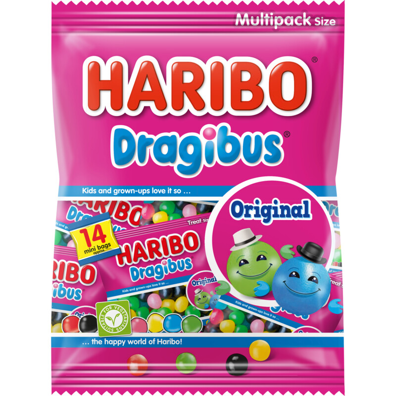 Een afbeelding van Haribo Dragibus multipack
