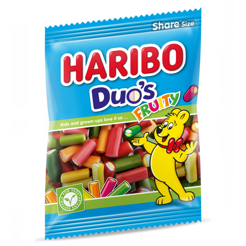 Een afbeelding van Haribo Duo's fruity