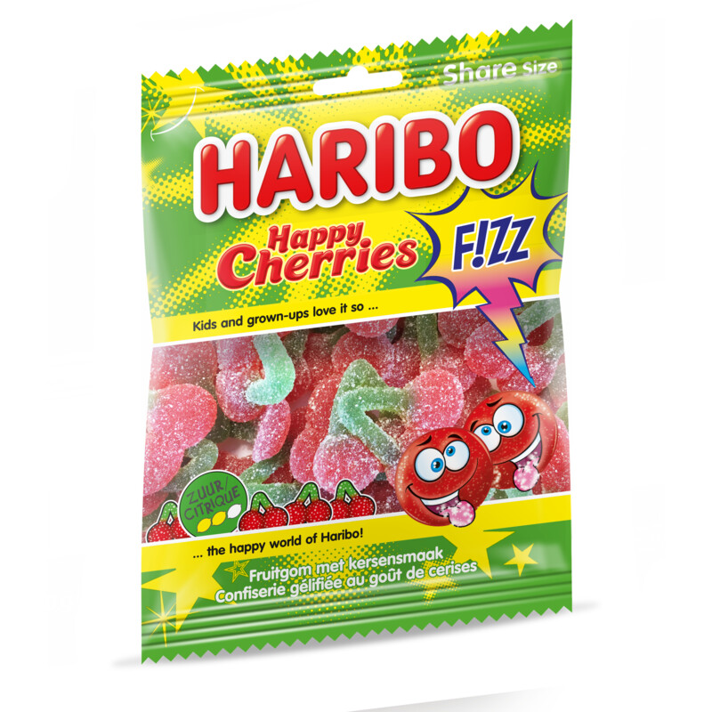 Een afbeelding van Haribo Happy cherries f!zz
