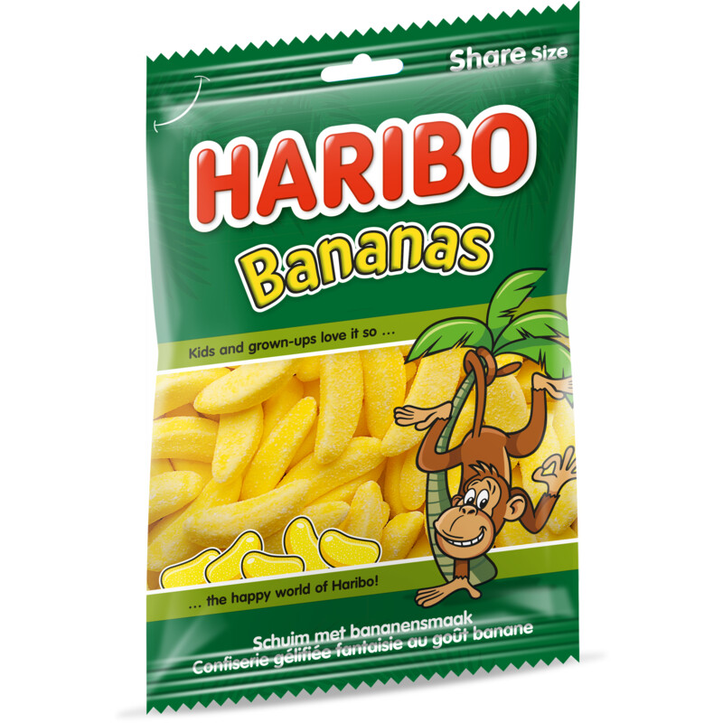 Een afbeelding van Haribo Bananas