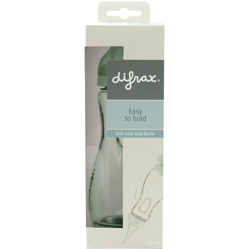 Een afbeelding van Difrax Handgreepfles groot easy grip