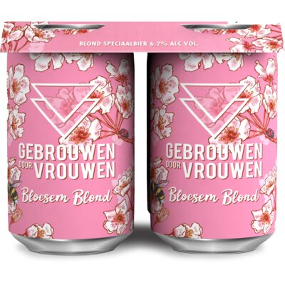 pdp-image-Gebrouwen door vrouw Bloesem blond 4-pack