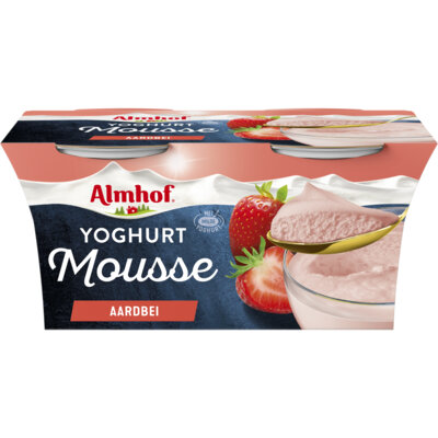 pdp-image-Almhof Yoghurt mousse aardbei