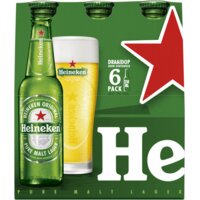 Een afbeelding van Heineken Premium pilsener draaidop 6-pack