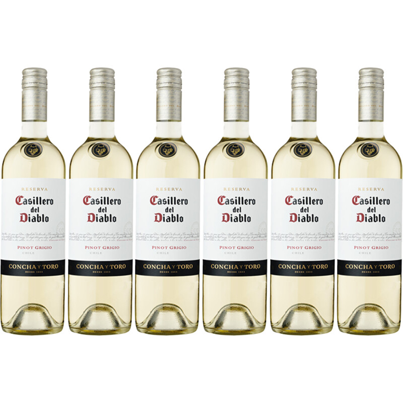Een afbeelding van Casillero del Diablo Pinot grigio reserva 6 flessen