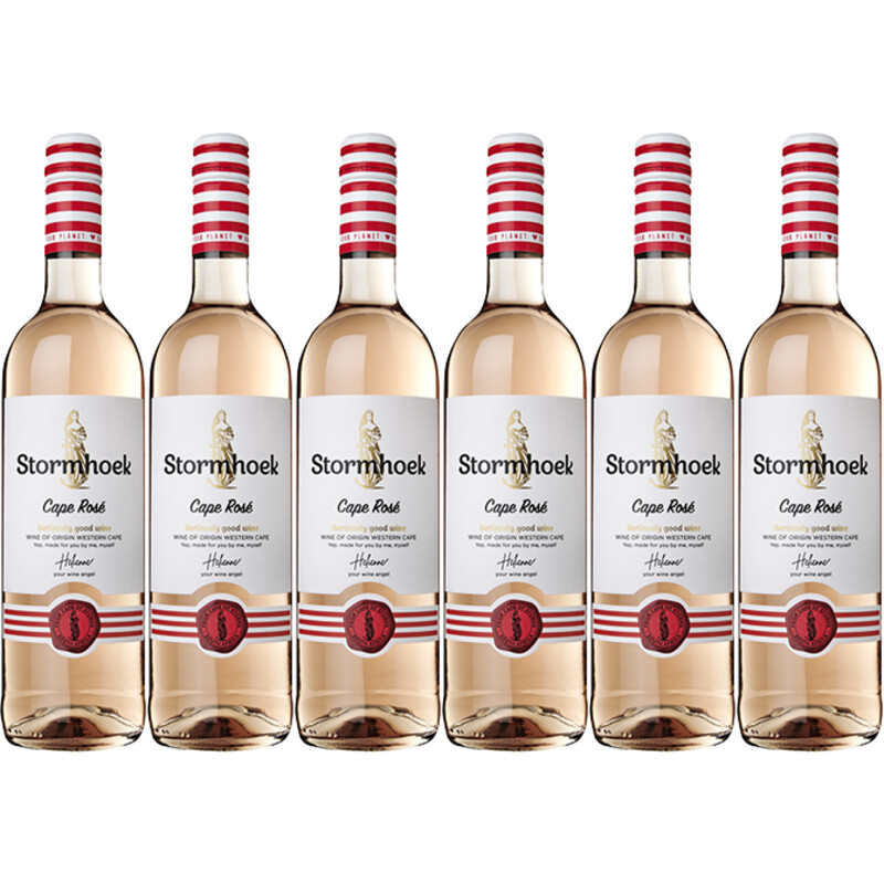 Een afbeelding van Stormhoek Cape rosé 6 flessen