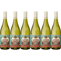 Een afbeelding van Les Dauphins Reserve côtes du rhône blanc 6 flessen